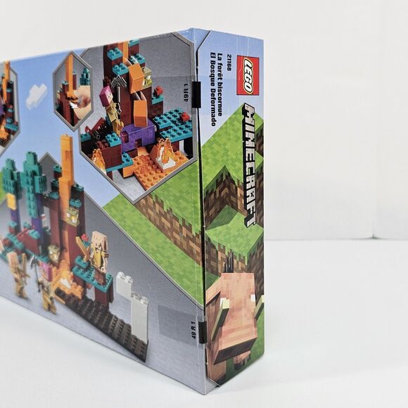 LEGO Minecraft The Warped Forest 21168 Building Set 287 Pcs, New Sealed Retired - Picture 4 of 6